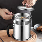 🍶 PROMO LIMITÉE -50% ! ✨ Bocal à Huile de Cuisine en Acier Inoxydable 304 – Anti-Goutte, Sans BPA, Filtre Amovible, Idéal Cuisine & Table 🧑‍🍳🌿