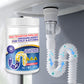 💯🚽 PROMO FLASH 50% ! Déboucheur Multifonction Toilettes & Cuisine – Dissout Cheveux, Graisses, Résidus, Non Corrosif, Sécuritaire pour Tuyauterie PVC/Acier, 300g ✨