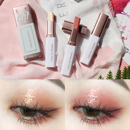✨ PROMO FLASH : 50% DE RÉDUCTION ! Stylo Fard à Paupières Bicolore Dégradé – Waterproof 24h & Formule Nourrissante for Un Maquillage Pro en 10 Secondes 🌈💄