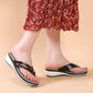 💕-50% !  Tongs Femme avec Semelle Coussinée et Soutien de la Voûte Plantaire – Mousse à Mémoire de Forme – Absorption des Chocs pour Pieds Plats et Fasciite Plantaire 🌊