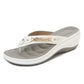💕-50% !  Tongs Femme avec Semelle Coussinée et Soutien de la Voûte Plantaire – Mousse à Mémoire de Forme – Absorption des Chocs pour Pieds Plats et Fasciite Plantaire 🌊
