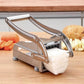 🔪 50% DE RÉDUCTION ! 🥒 Trancheuse à Pommes de Terre & Concombres – Inox – 4 Ventouses & Lame Pro for Cuisine