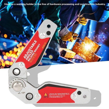 🧲 PROMO FLASH : 50% DE RÉDUCTION ! Aimant de Soudage Multi-Angles Réglable – Aimants NdFeB Robustes, Angle 20°-200° & Conception Compacte for une Fixation Précise et Stable dans Tous Vos Projets de Soudage 🔧✨