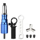 🔧 PROMO LIMITÉE -50% ! 📣 Kit Adaptateur Professionnel Pistolet à Rivets – Boîtier Aluminium, 4 Boulons Buse, 120 Rivets 6 Tailles, Compatible Toutes Perceuses · Acier Allié ✨
