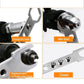🔧 PROMO LIMITÉE -50% ! 📣 Kit Adaptateur Professionnel Pistolet à Rivets – Boîtier Aluminium, 4 Boulons Buse, 120 Rivets 6 Tailles, Compatible Toutes Perceuses · Acier Allié ✨