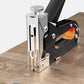 🔨✨ PROMO FLASH 50% ! Pistolet à Clous et Agrafes 3-en-1 pour Bois – Manuel, Impact par Rebond, Acier Allié, 2 Coloris, Idéal Bricolage & Menuiserie