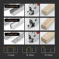 🔨✨ PROMO FLASH 50% ! Pistolet à Clous et Agrafes 3-en-1 pour Bois – Manuel, Impact par Rebond, Acier Allié, 2 Coloris, Idéal Bricolage & Menuiserie