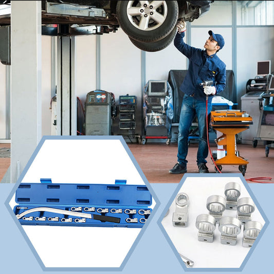 🔧 PROMO FLASH : 50% DE RÉDUCTION ! Kit de 15 Clés à Courroie Portables Têtes Interchangeables – Coffret Complet & Anti-Rouille for une Réparation Automobile Polyvalente ✈️✨