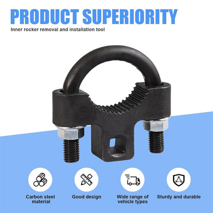 📢🔧 PROMO FLASH 50% ! Outil de Démontage de Barre de Traction Interne 3/8" – Acier Carbone 45, Compatible 30-42mm, Compact & Robuste, Idéal Réparation Auto 🚗