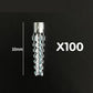 🔩 50% DE RÉDUCTION ! 🧱 Vis à Expansion Crantée Renforcée – Acier – Anti-Rotation & Fixation Béton/Brique for Maçonnerie