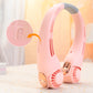 🍃🌪️ PROMO -50% ! Ventilateur de Cou Portable – Rotatif 360°, Ultra-Silencieux 45dB, 3 Vitesses, Longue Autonomie USB, Mains Libres · Blanc & Rose · Achetez-en 2 = -15€ 🎁