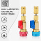 ⏰ PROMO FLASH : 50% DE RÉDUCTION ! Outil de Démontage de Noyau de Valve R134A – Raccords HP/BP & Robinet Intégré for Remplacement Sans Perte de Réfrigérant ✨