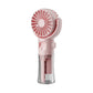 🌟💧 PROMO FLASH 50% ! Ventilateur Brumisateur Portable Rechargeable – 4 Vitesses, Brume Nano Hydratante, Silencieux, USB Type-C, 4 Coloris, Idéal Bureau & Voyage ✨
