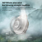 💨 PROMO -50% ! 🎉 Ventilateur Pince Tour de Cou 2-en-1 – 900mAh 23h Autonomie, 5100tr/min Silencieux <57dB, Charge USB 2A · Blanc & Vert Foncé 🔥 2 Achetés = -10€