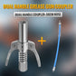 ⚙️🔧 PROMO FLASH 50% ! Coupleur de Graisseur à Double Poignée Haute Pression – Compatible Tous Pistolets, Joint Anti-Fuite, Robuste, 3 Configurations, Parfait Atelier & Garage 🚗