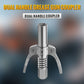 ⚙️🔧 PROMO FLASH 50% ! Coupleur de Graisseur à Double Poignée Haute Pression – Compatible Tous Pistolets, Joint Anti-Fuite, Robuste, 3 Configurations, Parfait Atelier & Garage 🚗