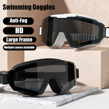 📢🏊‍♂️ PROMO FLASH 50% ! Lunettes de Natation Grand Cadre HD Anti-Buée – Vision Large, Confort Maximal, Parfaites pour Piscine, Plage & Sports Aquatiques 🥽