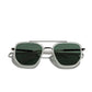 ✨ VENTE FLASH -50% ! 🕶️ Lunettes Soleil Polarisées Double Pont Géométrique – UV400, TR90 Légères, Style Rétro Audacieux · Or, Café, Vert, Gris & Bleu 💥 5PCS à 9.99€/pièce