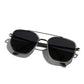 ✨ VENTE FLASH -50% ! 🕶️ Lunettes Soleil Polarisées Double Pont Géométrique – UV400, TR90 Légères, Style Rétro Audacieux · Or, Café, Vert, Gris & Bleu 💥 5PCS à 9.99€/pièce