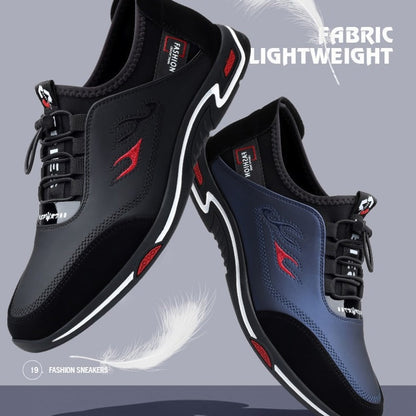 ✨👞 PROMO FLASH 50% ! Mocassins Homme Orthopédiques Légers à Enfiler – Cuir PU Souple, Soutien de Voûte Intelligent, Semelle Caoutchouc, 4 Couleurs, EU39-44, Parfaits pour Quotidien & Randonnée 🏃‍♂️