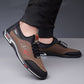 ✨👞 PROMO FLASH 50% ! Mocassins Homme Orthopédiques Légers à Enfiler – Cuir PU Souple, Soutien de Voûte Intelligent, Semelle Caoutchouc, 4 Couleurs, EU39-44, Parfaits pour Quotidien & Randonnée 🏃‍♂️
