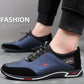 ✨👞 PROMO FLASH 50% ! Mocassins Homme Orthopédiques Légers à Enfiler – Cuir PU Souple, Soutien de Voûte Intelligent, Semelle Caoutchouc, 4 Couleurs, EU39-44, Parfaits pour Quotidien & Randonnée 🏃‍♂️