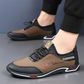 ✨👞 PROMO FLASH 50% ! Mocassins Homme Orthopédiques Légers à Enfiler – Cuir PU Souple, Soutien de Voûte Intelligent, Semelle Caoutchouc, 4 Couleurs, EU39-44, Parfaits pour Quotidien & Randonnée 🏃‍♂️