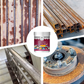 🔥⚒️ PROMO FLASH 50% ! Peinture Métallique Convertisseur de Rouille 500g – 6 Couleurs, S'applique Directement, Séchage Rapide, Brosse Inclue ✨