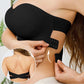 👙✨ PROMO FLASH 50% ! Soutien-Gorge Bandeau Sans Armatures – Fermeture Latérale, Sans Bretelles, Coussinets Amovibles, 5 Couleurs, Tailles S-XL, Idéal Dos Nu 💫