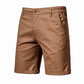 🩳 PROMO LIMITÉE : ACHETEZ 2 SHORTS, LIVRAISON GRATUITE ! ✨ Shorts Droits Élastiques Casual Affaires pour Homme – 100% Coton, Confort & Élégance Polyvalente 👔
