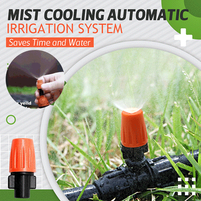 🌱 50% DE RÉDUCTION ! 💧 Système d’Arrosage par Brumisation Automatique – PP+POM – Réglable & Économie d’Eau 70% for Jardin & Serre