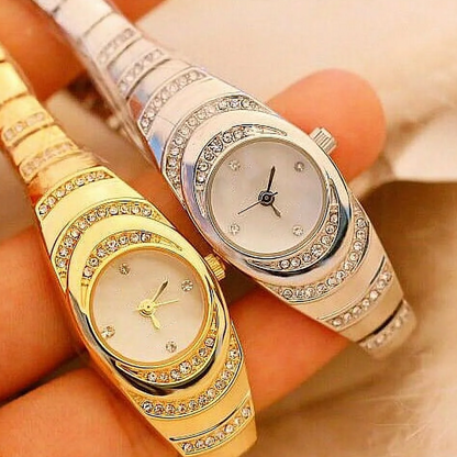 ⌚💎 PROMO FLASH 50% ! Montre Femme à Bracelet Strass – 3 Couleurs, Cadran Élégant, Ajustable, Mouvement Quartz, Bijou de Poignet Pratique & Chic ✨