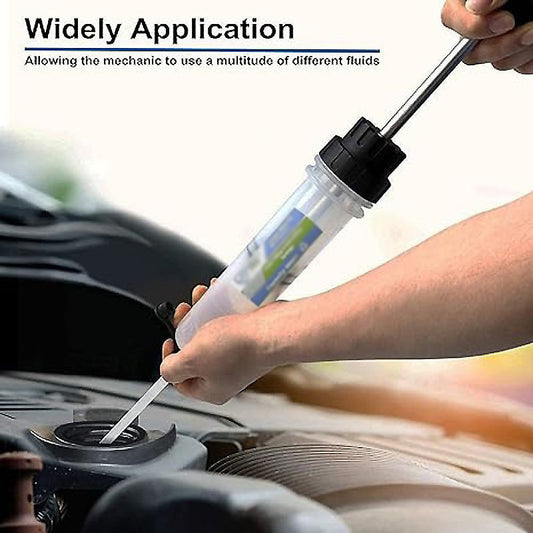 🔧 PROMO FLASH : 50% DE RÉDUCTION ! 🛢️ Extracteur de Fluide Manuel 200 ml – Pompe à Vide Sans Électricité & Réservoir Transparent for Entretien Auto ✨