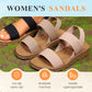 🎉 50% DE RÉDUCTION ! ✨ Sandales Casual Antidérapantes Femme – Tissu Tissé & Caoutchouc – Brides Élastiques Larges for Été