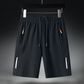 📢👖 PROMO FLASH 40% ! Short Homme Été – Tissu Respirant Extensible, Poches Zippées, Ceinture Réglable, 3 Couleurs, Tailles M-3XL ✨