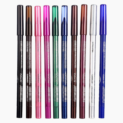 📢📢50 %  OFF !! ⏰💕10PCS Colored Eyeliner Gel Pens
