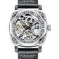 ⌚✨ PROMO FLASH 50% ! Montre Mécanique Homme Multifonction Squelette – Gravure Totem, Verre Minéral, Mouvement Automatique, Style Rétro & Industriel 🎩