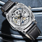 ⌚✨ PROMO FLASH 50% ! Montre Mécanique Homme Multifonction Squelette – Gravure Totem, Verre Minéral, Mouvement Automatique, Style Rétro & Industriel 🎩