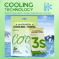 ❄️🌞 PROMO FLASH 50% ! Serviette Rafraîchissante Polyvalente Plein Air – Technologie de Refroidissement, Répulsive Anti-Insectes, Douce & Sûre, Idéale Sport & Camping 💧