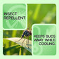❄️🌞 PROMO FLASH 50% ! Serviette Rafraîchissante Polyvalente Plein Air – Technologie de Refroidissement, Répulsive Anti-Insectes, Douce & Sûre, Idéale Sport & Camping 💧