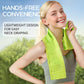 ❄️🌞 PROMO FLASH 50% ! Serviette Rafraîchissante Polyvalente Plein Air – Technologie de Refroidissement, Répulsive Anti-Insectes, Douce & Sûre, Idéale Sport & Camping 💧