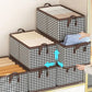 📦 50% DE RÉDUCTION ! 🏠 Boîte de Rangement Pliable – Non-tissé & PP – Transparente & Empilable for Vêtements
