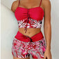 👙 OFFRE SPÉCIALE – 50% ! 💞 Ensemble Maillot de Bain Deux Pièces Imprimé – Nouveau Design 2026 – Taille Haute, Tissu Extensible Séchage Rapide – Parfait pour la Plage ou la Piscine ☀️🌊✨