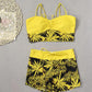 👙 OFFRE SPÉCIALE – 50% ! 💞 Ensemble Maillot de Bain Deux Pièces Imprimé – Nouveau Design 2026 – Taille Haute, Tissu Extensible Séchage Rapide – Parfait pour la Plage ou la Piscine ☀️🌊✨