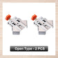 🔥 -50% ! 🛠️ Serre-Joint d’Angle 90° en Acier Inoxydable – Type Ouvert/Fermé – Lot de 2 ou 4 – Pour Menuiserie, Métal et Cadres 🔩