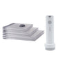 🧳 PROMO FLASH : 50% DE RÉDUCTION ! Sacs de Rangement Sous Vide avec Pompe Électrique – Gain d'Espace 80%, Protection Anti-Humidité & Matériau PA+PE Résistant for Voyages, Vêtements et Literie Bien Organisés ✨🛏️