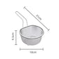 ⏳ OFFRE LIMITÉE – 50% ! ⏰ Passoire en Acier Inoxydable avec Manche – Inox 304 – Maille Fine/Large & 18/21 cm for Cuisine