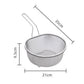 ⏳ OFFRE LIMITÉE – 50% ! ⏰ Passoire en Acier Inoxydable avec Manche – Inox 304 – Maille Fine/Large & 18/21 cm for Cuisine