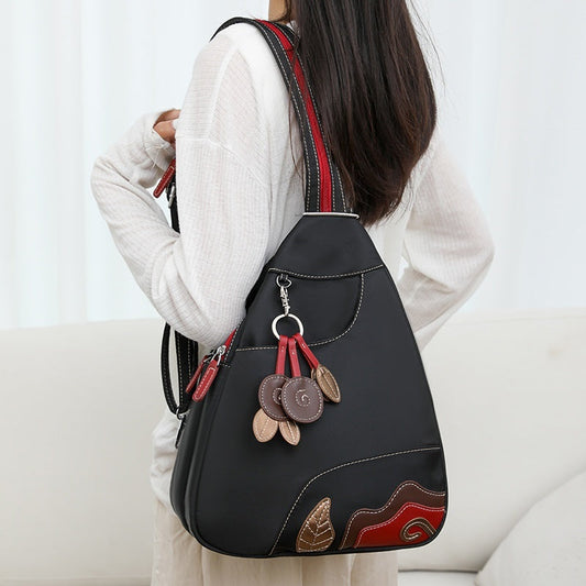 🎒 Sac à Dos Convertible – Nylon – 2-en-1 Sac à Dos & Sac Bandoulière for Femme