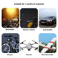 🚗 -50% ! 💡 Lampes LED Sans Fil 8 Couleurs avec Télécommande – 90 mAh & Étanche – Feux Stroboscopiques pour Voiture, Drone, Moto & Camping 🎮